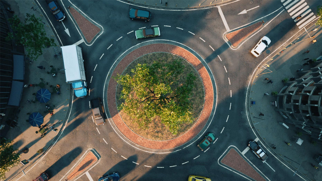 Обложка: скриншот игры Cities: Skylines 2