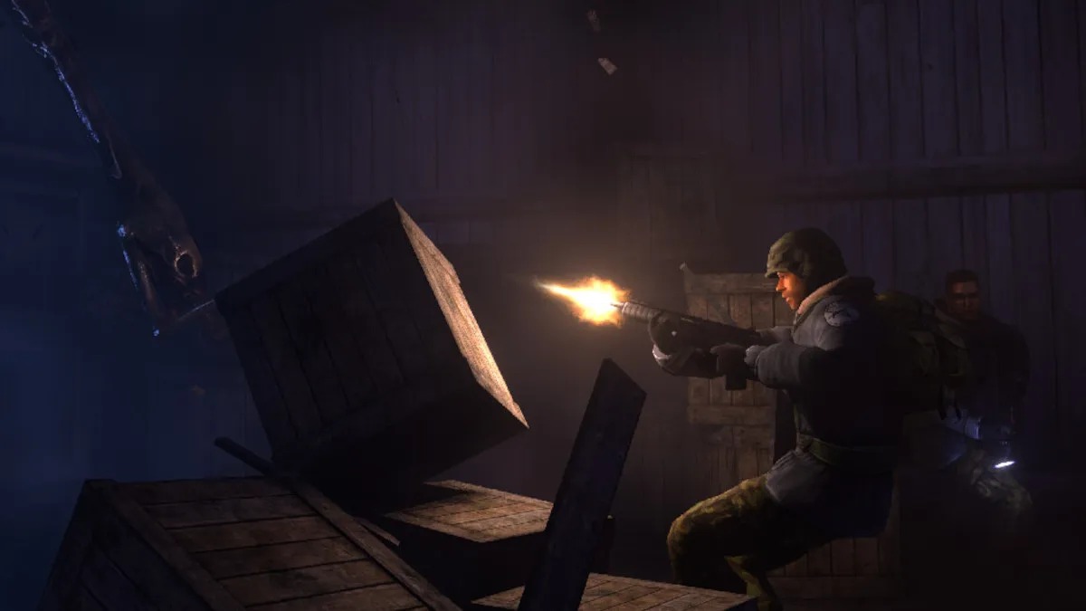 Обложка: скриншот игры The Thing: Remastered