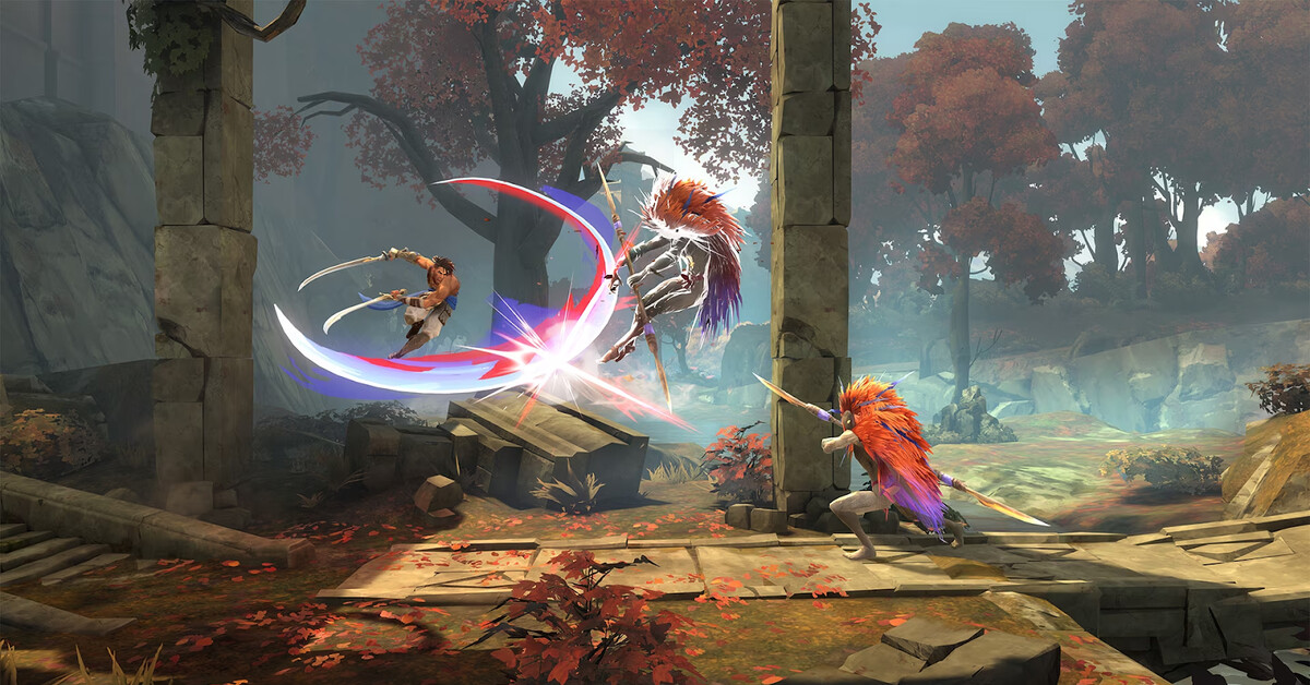 Обложка: скриншот игры Prince of Persia: The Lost Crown