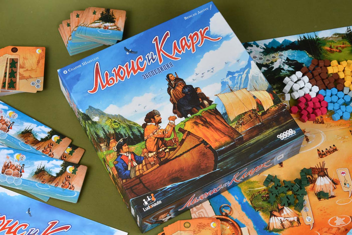 Через тернии к форту Клатсоп: обзор настольной игры «Льюис и Кларк: Экспедиция»