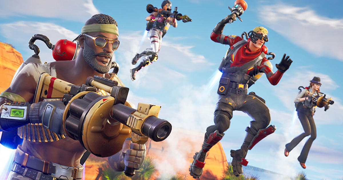 Обложка: постер игры Fortnite