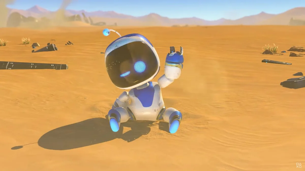 Обложка: скриншот игры Astro Bot