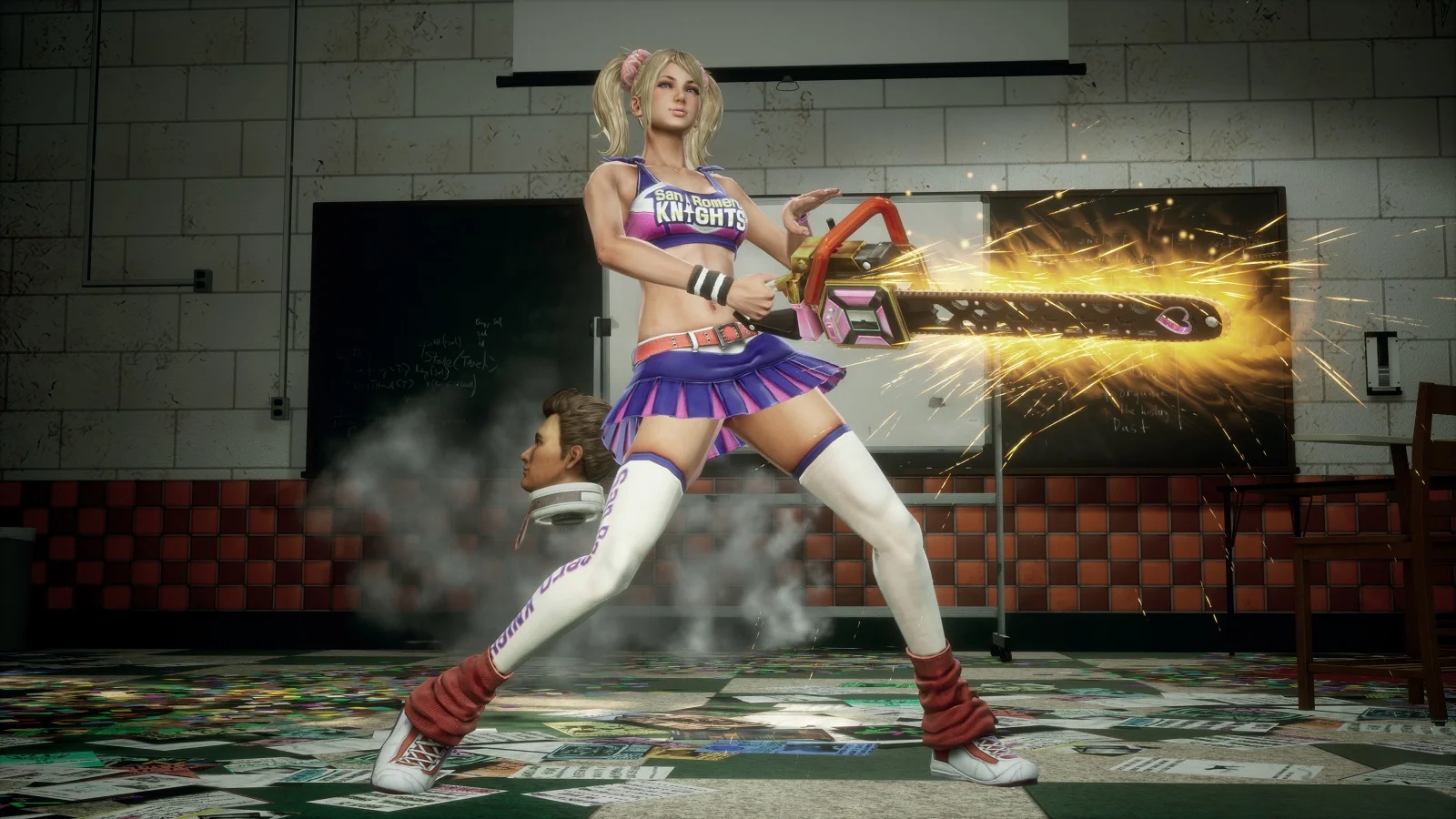 Обложка: скриншот из Lollipop Chainsaw RePOP