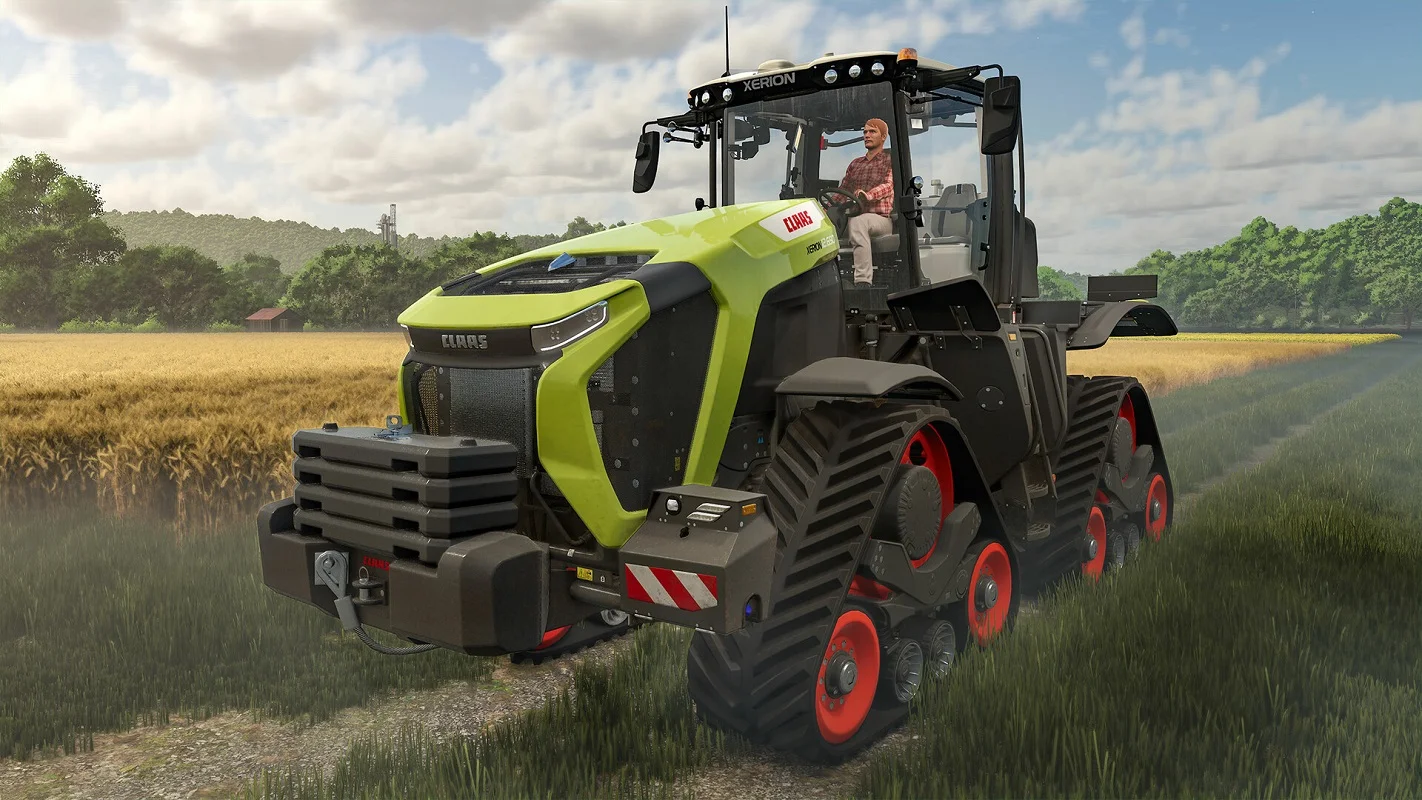 Обложка: скриншот игры Farming Simulator 25