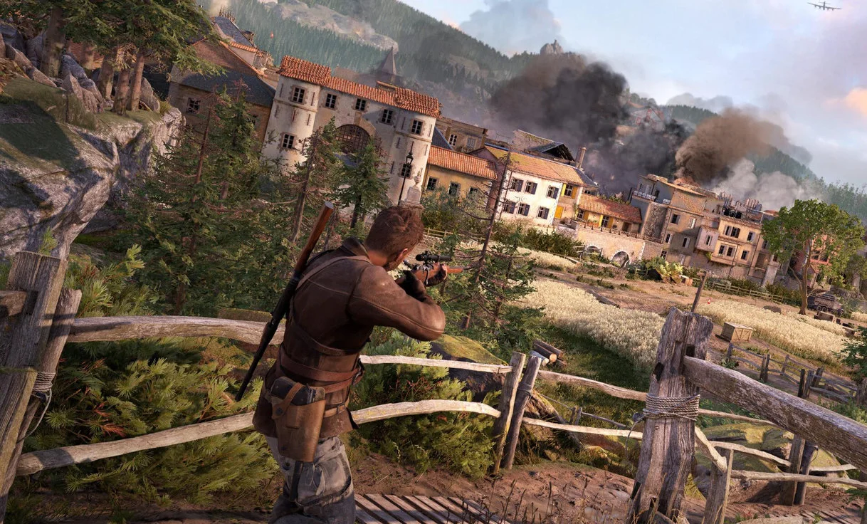 Обложка: скриншот игры Sniper Elite: Resistance