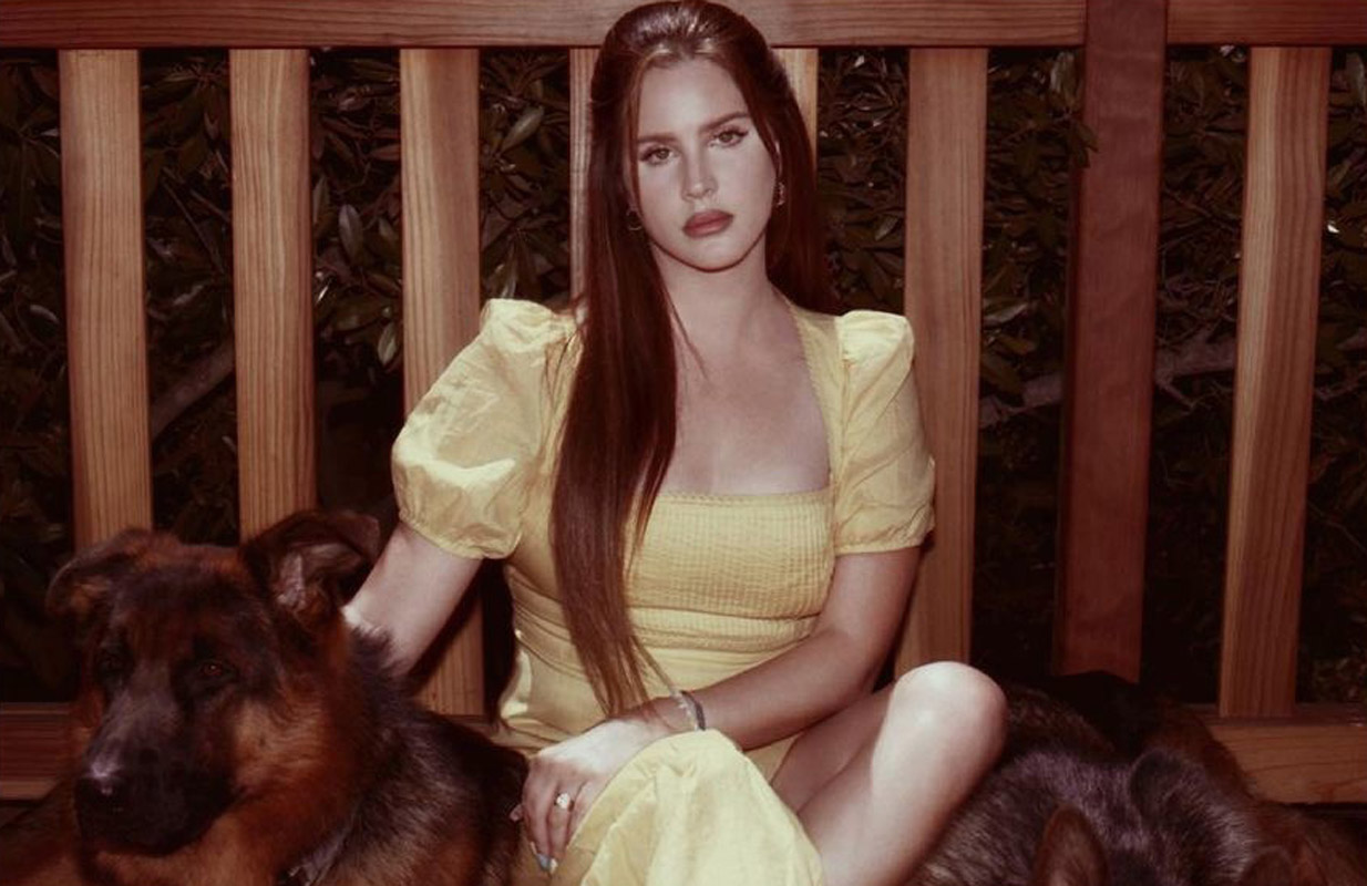 Обложка: Lana Del Rey - Blue Banisters