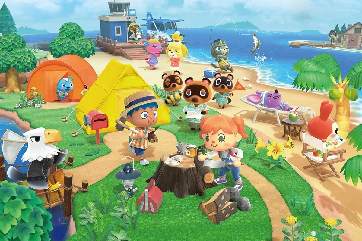 Обложка: скриншот игры Animal Crossing: New Horizons