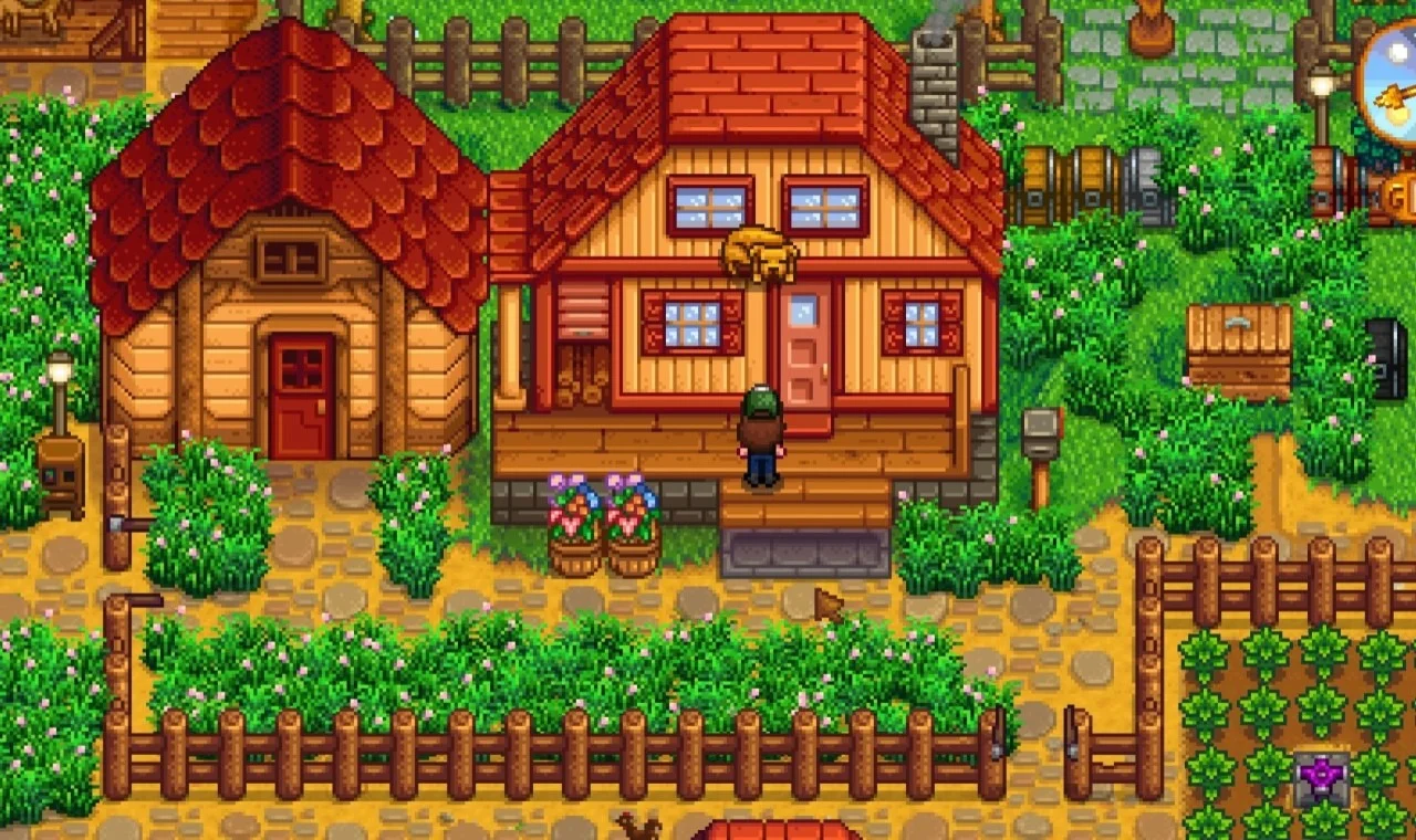 Обложка: скриншот игры Stardew Valley