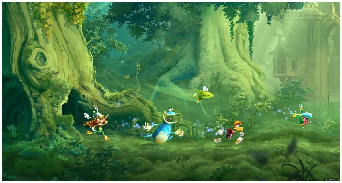 Обложка: скриншот игры Rayman Legends