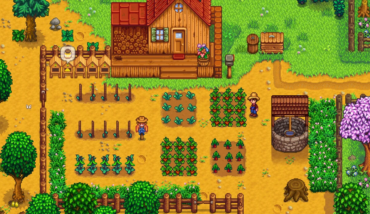 Обложка: скриншот игры Stardew Valley