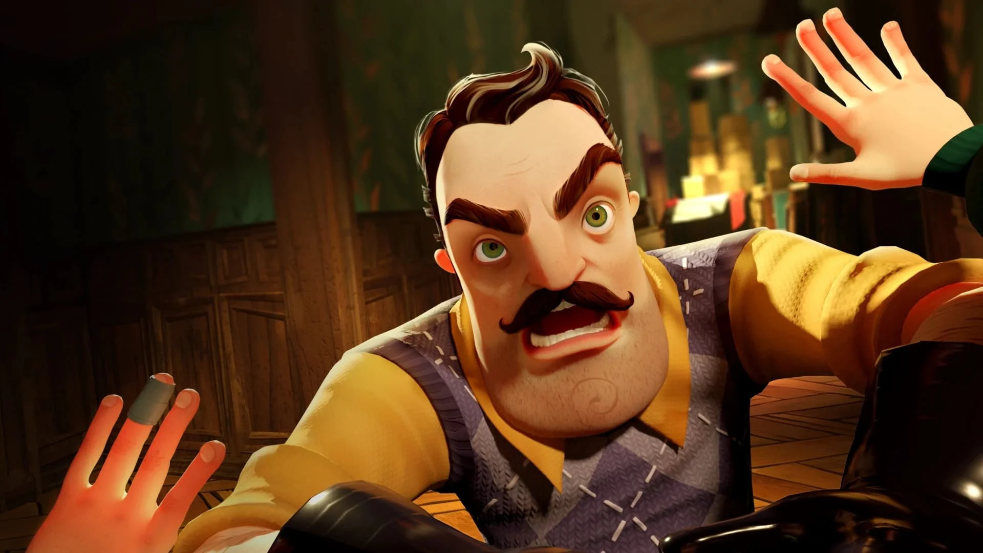 Обложка: скриншот Hello Neighbor