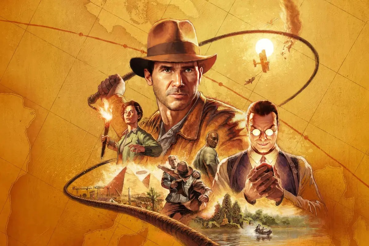 Обложка: постер игры Indiana Jones and the Great Circle