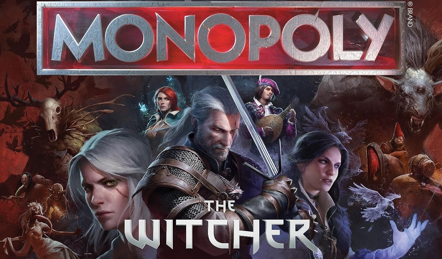 По мотивам «Ведьмака» выпустили «Монополию» - изображение обложка
