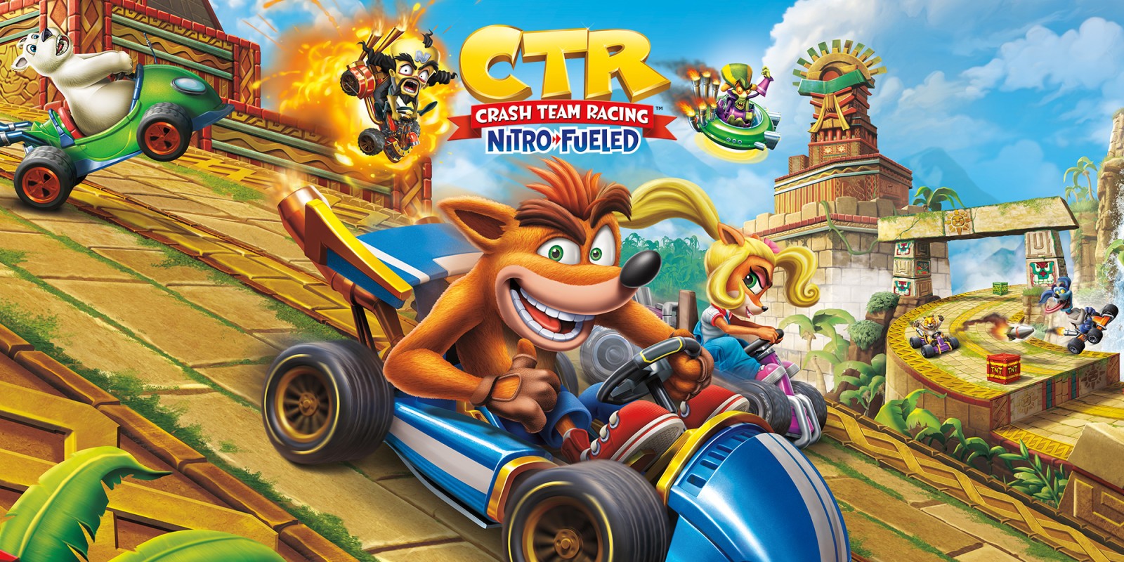В сервисе Game Pass скоро появится Crash Team Racing: Nitro-Fueled