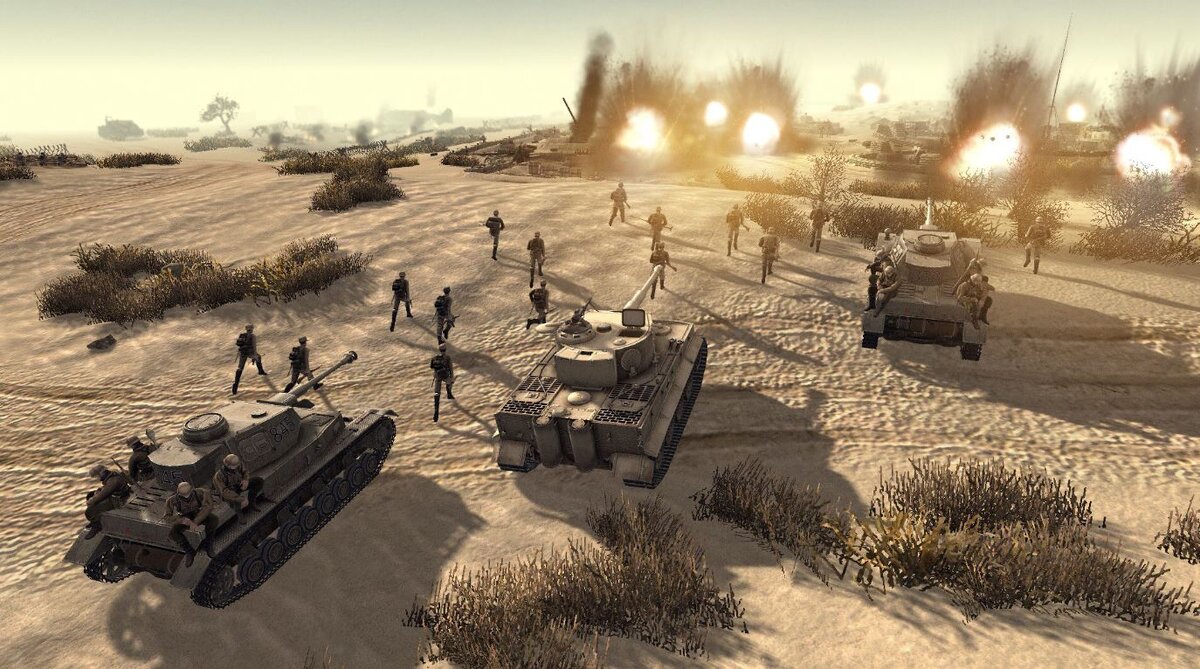 Стратегия Men of War 2 получила обновление «Огненный шторм» с новыми юнитами и техникой