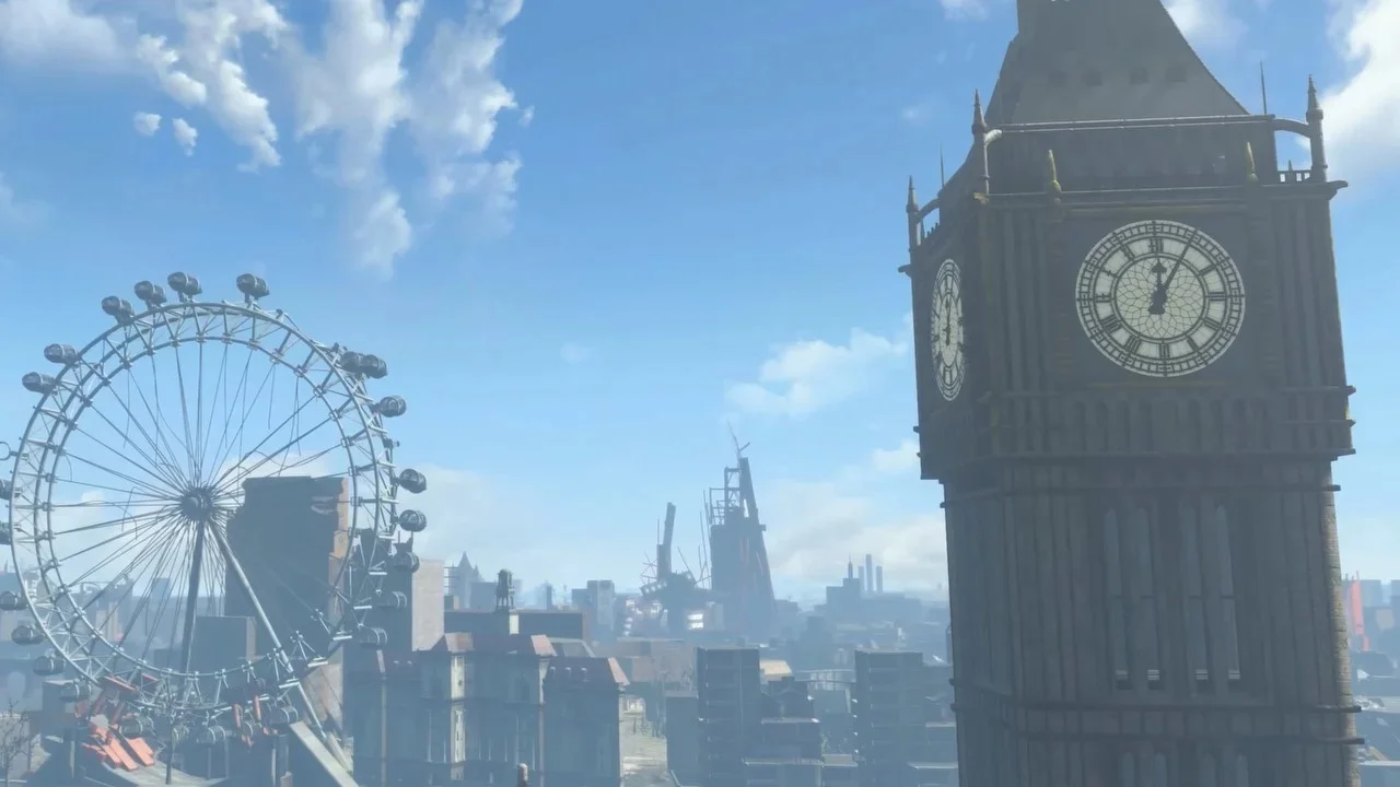 Обложка: скриншот мода Fallout: London