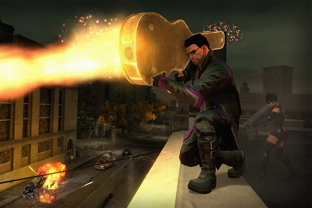 Обложка: Saints Row 4