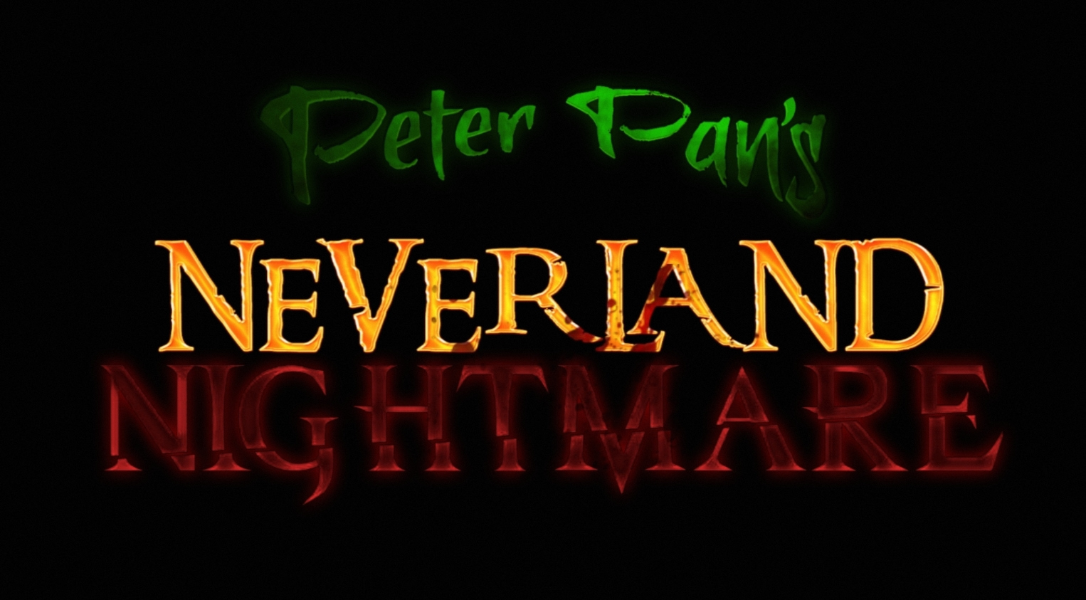 Обложка: лого фильма Peter Pan’s Neverland Nightmare