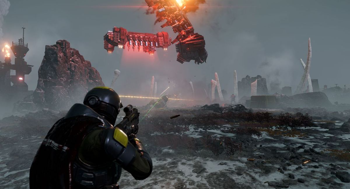 Обложка: скриншот Helldivers 2