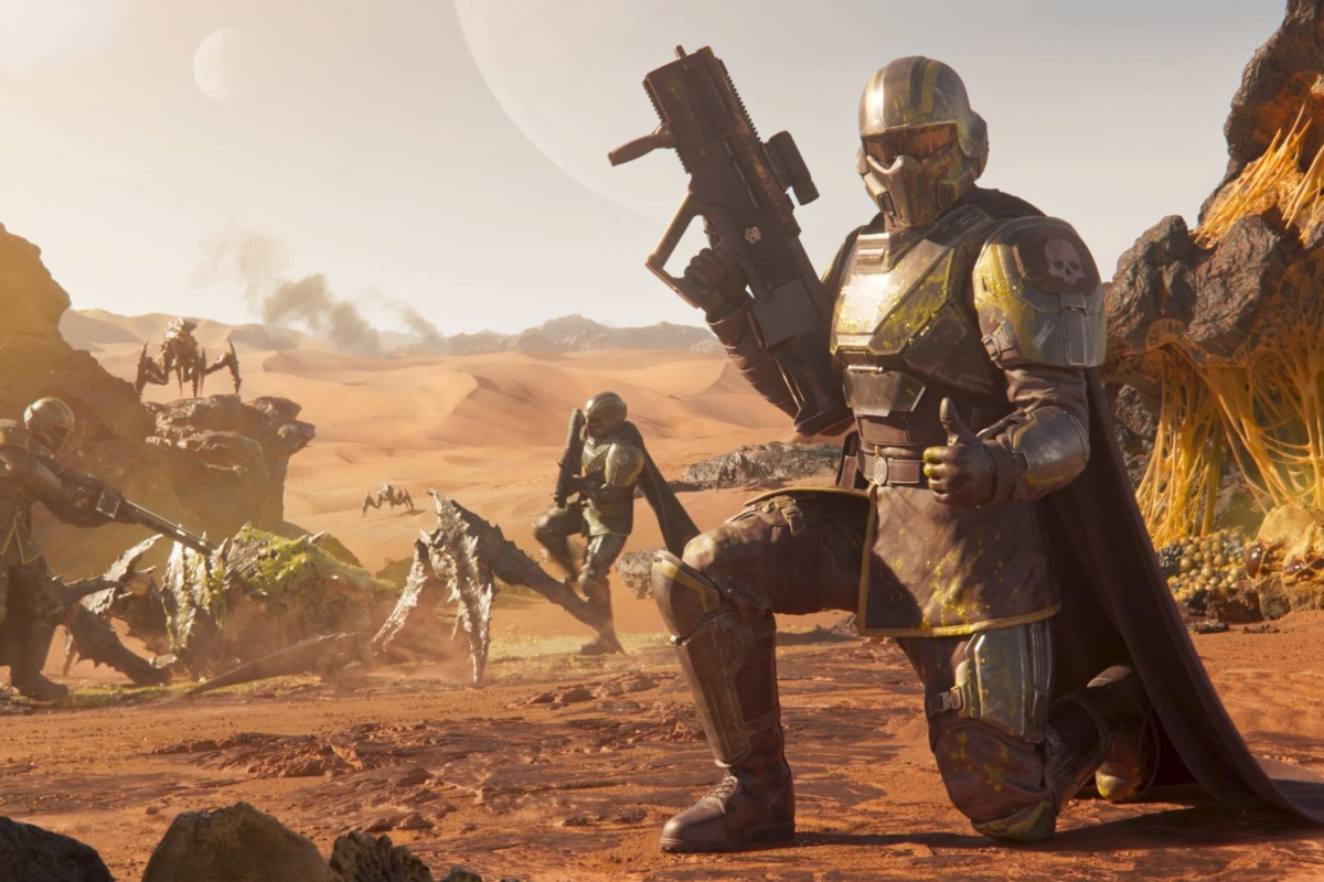 Обложка: Helldivers 2