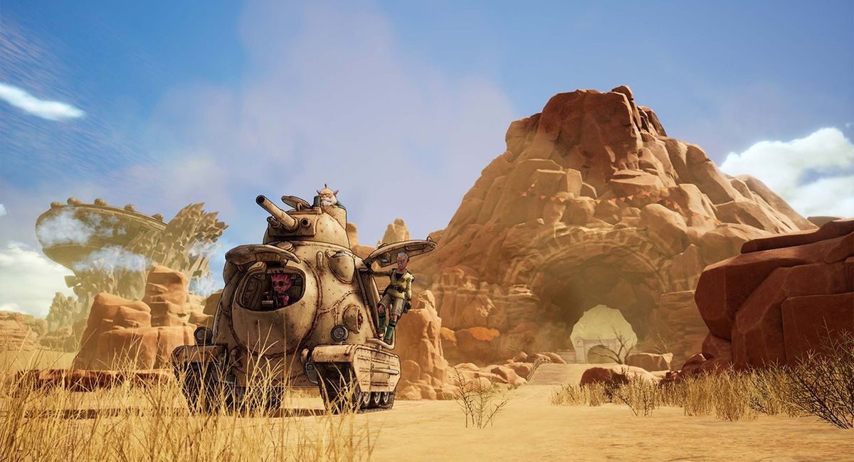 Обложка: скриншот Sand Land