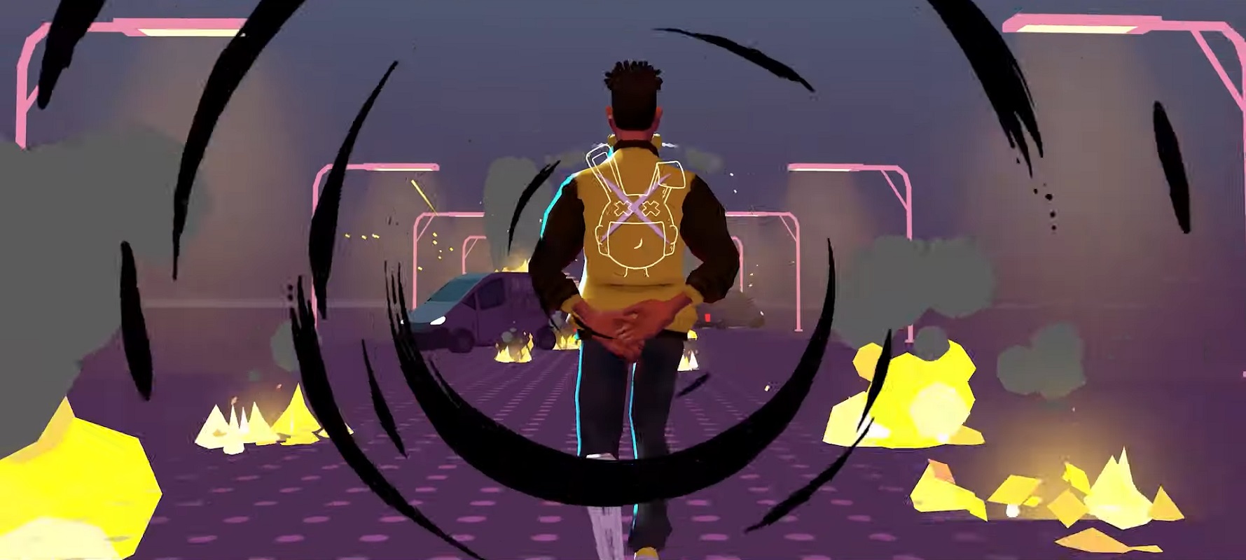 Обложка: скриншот игры Aerial_Knight's Never Yield