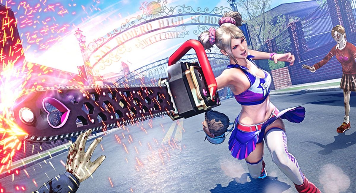 Обложка: скриншот Lollipop Chainsaw