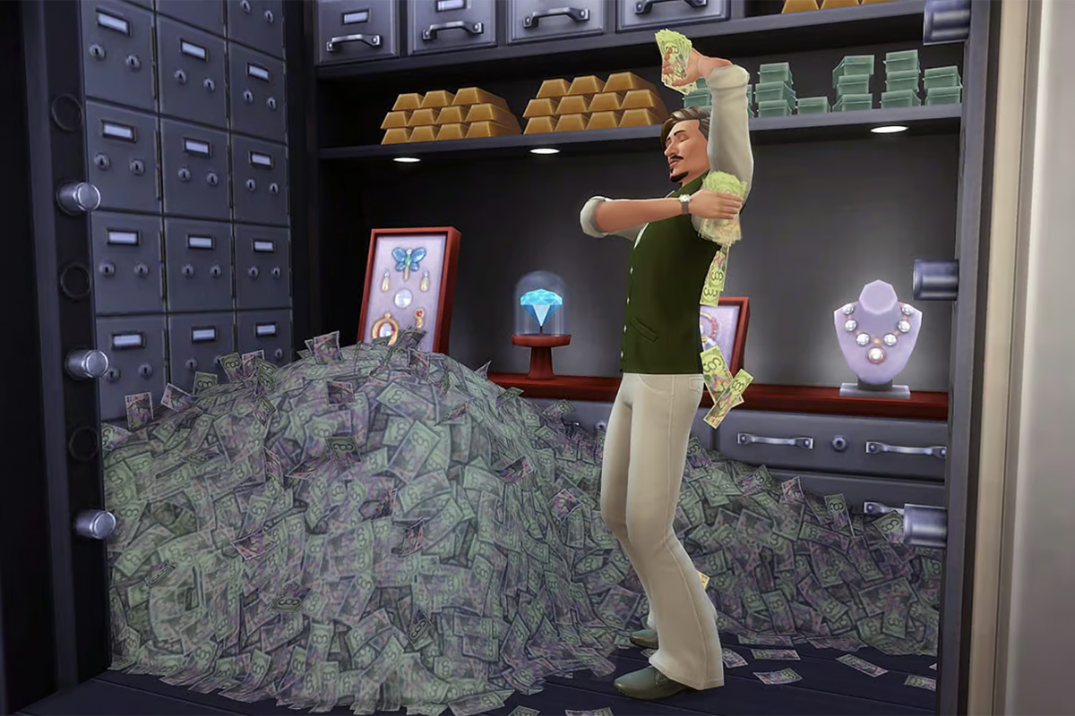 Обложка: The Sims 4