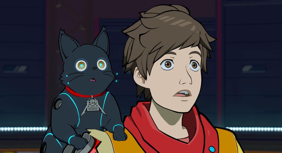 Обложка: скриншот Hi-Fi Rush