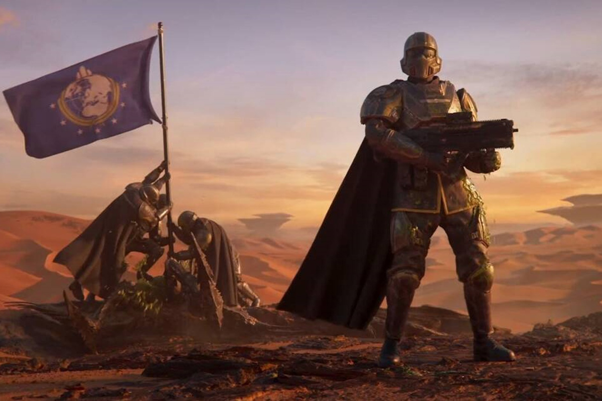 Обложка: Helldivers 2