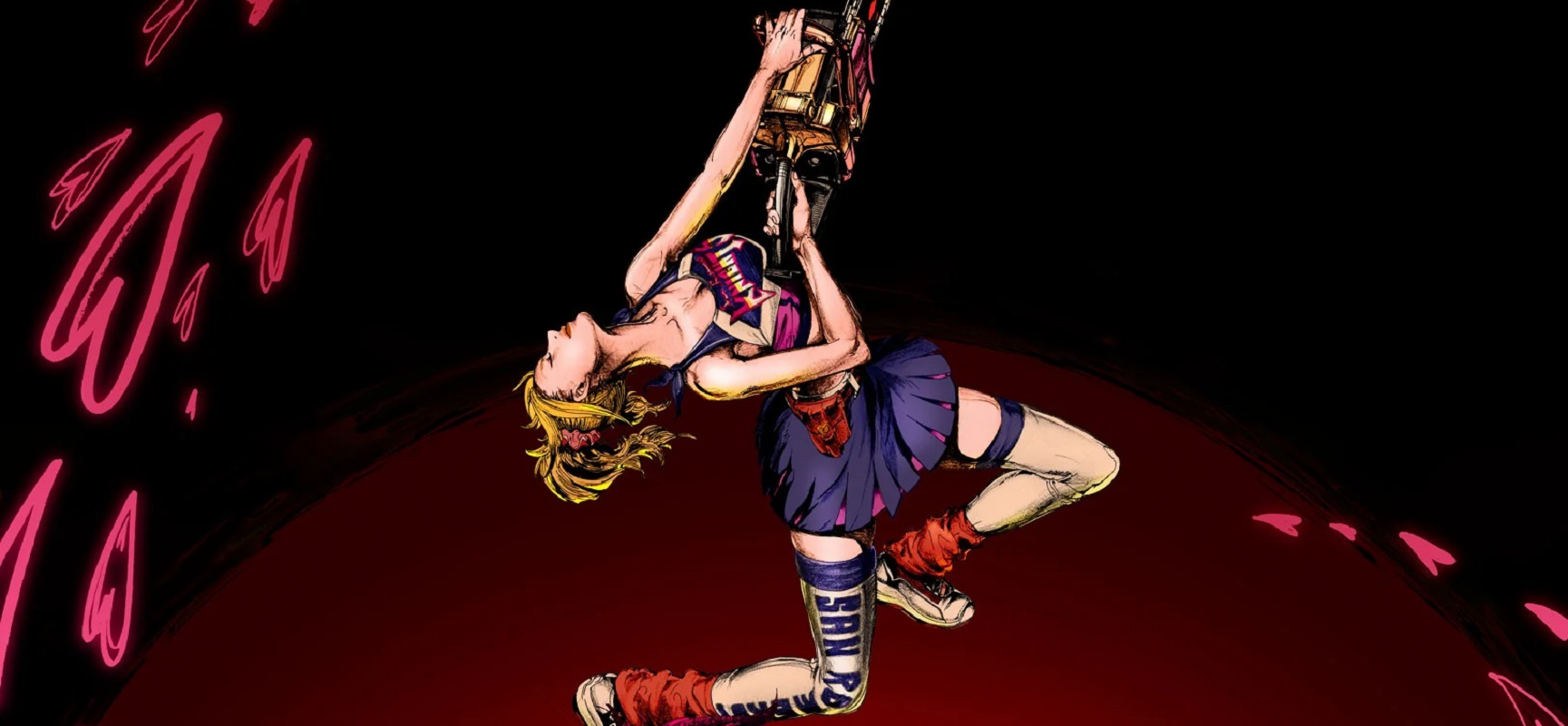 Обложка: скриншот игры Lollipop Chainsaw RePOP