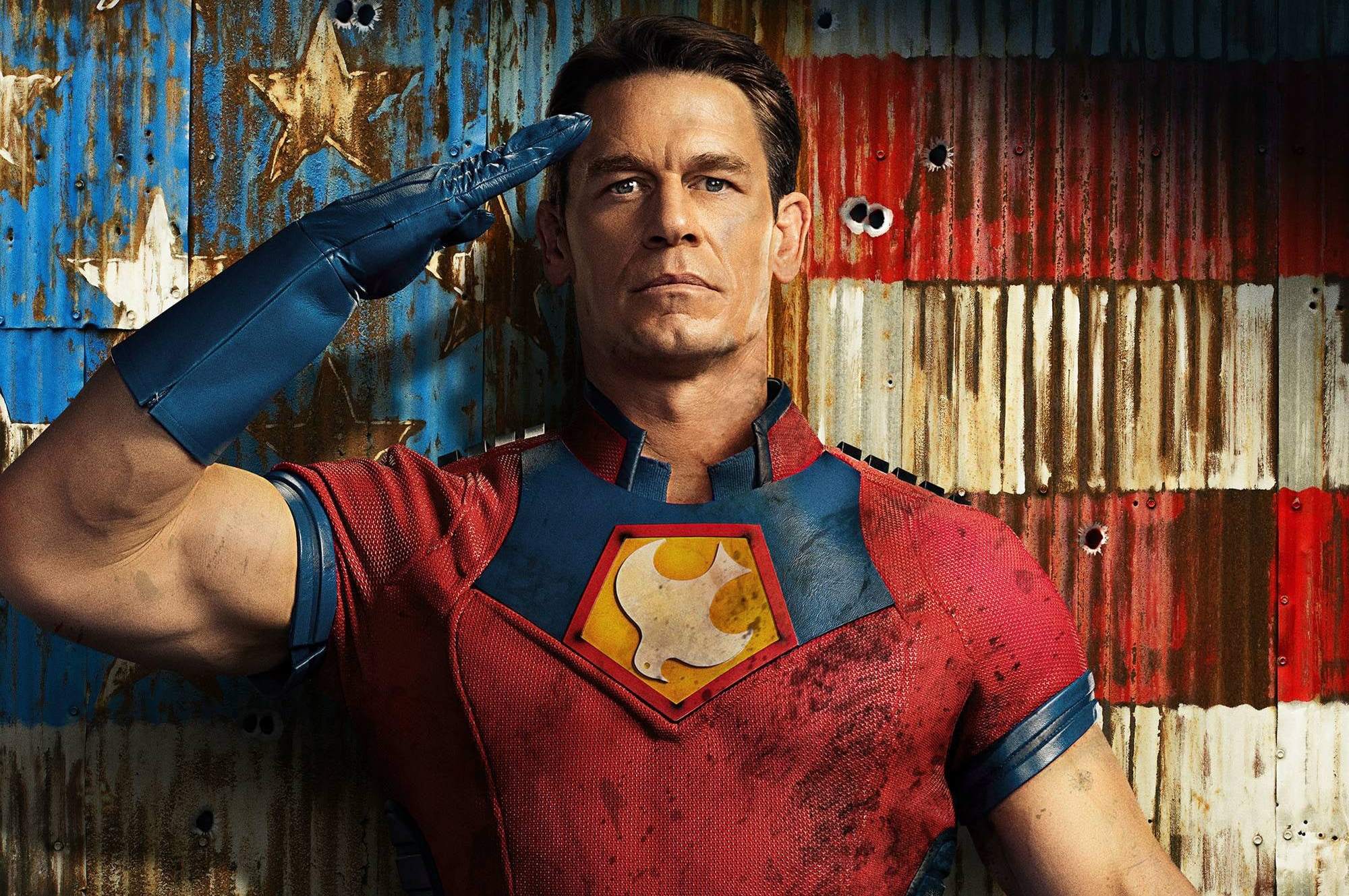 Обложка: постер сериала «Миротворец» (2022—…)