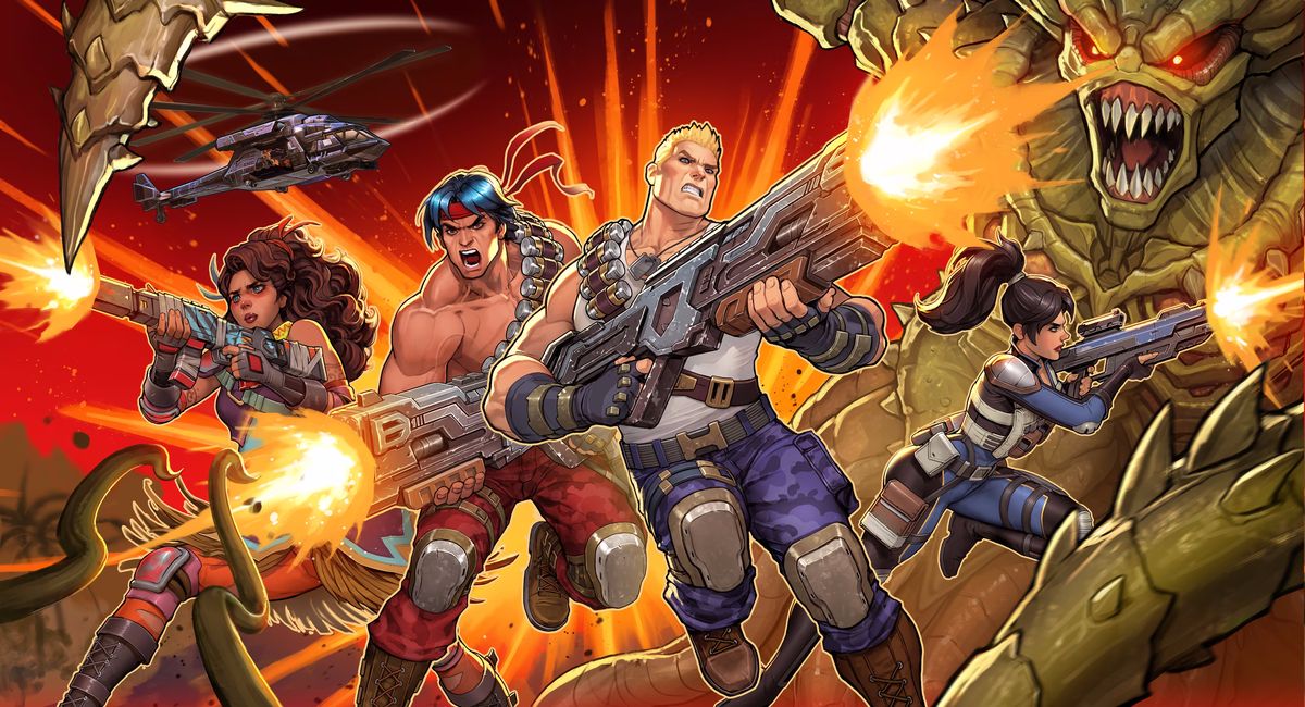 Обложка: промо-арт Contra Operation Galuga