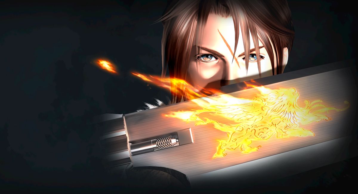 Обложка: промо-арт Final Fantasy VIII