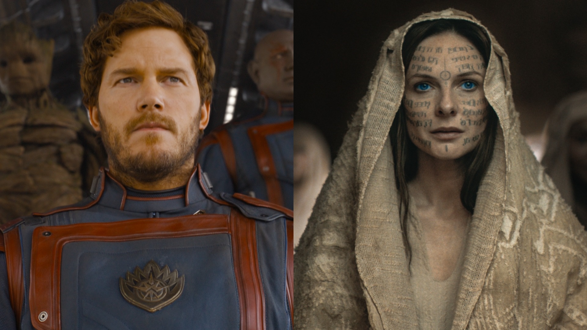 Обложка: Крис Пратт и Ребекка Фергюсон