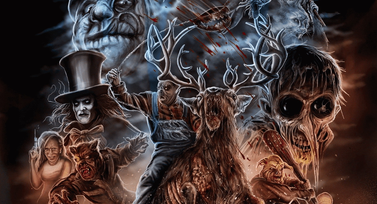 Обложка: постер фильма «Вселенная Пуха: Собрание монстров»