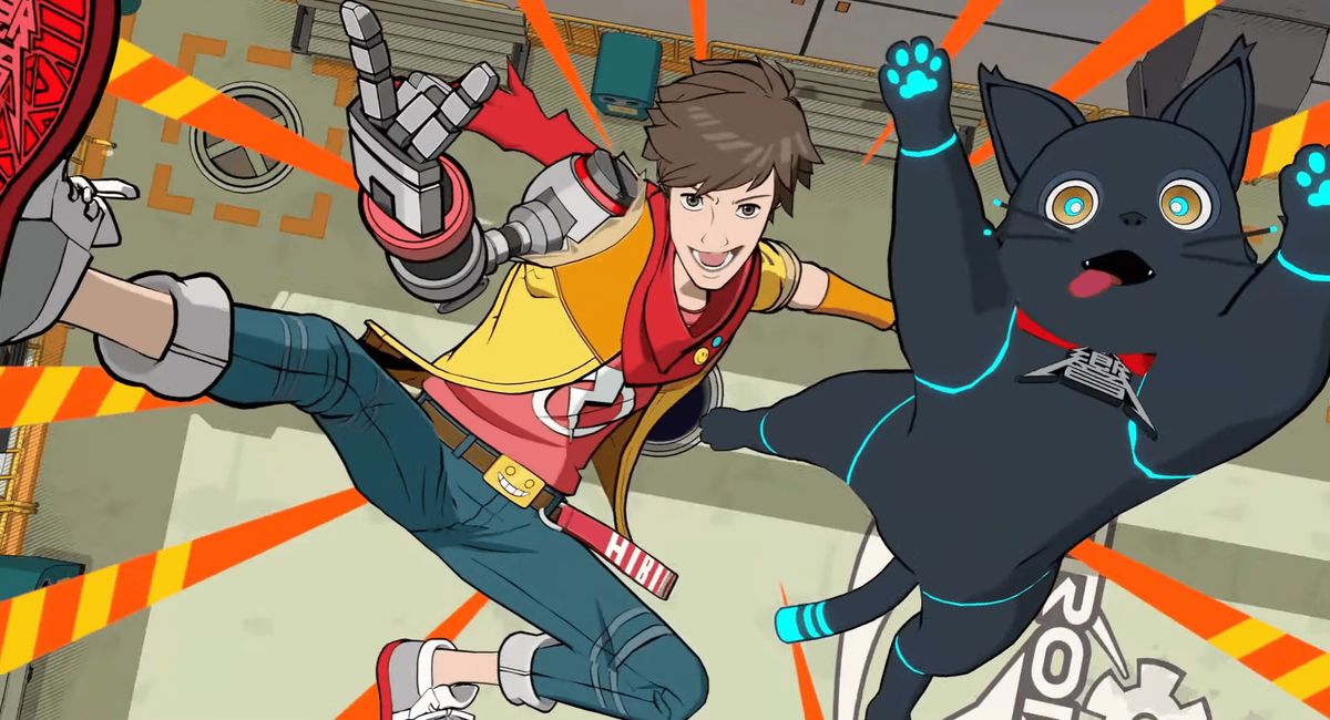 Обложка: скриншот Hi-Fi Rush