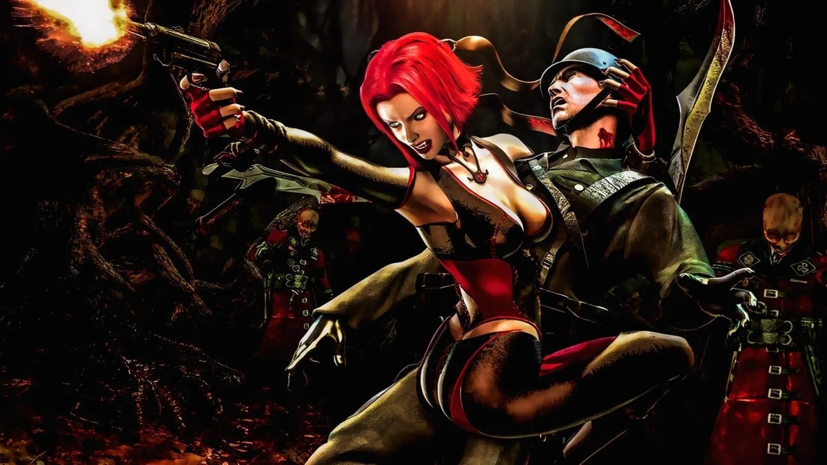 Обложка: постер игры BloodRayne 2