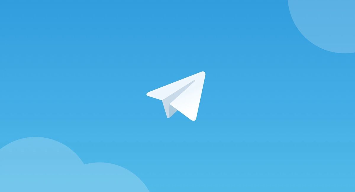 Обложка: лого Telegram