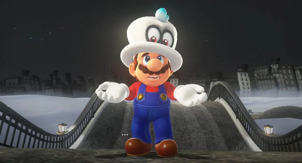 Обложка: скриншот Super Mario Odyssey