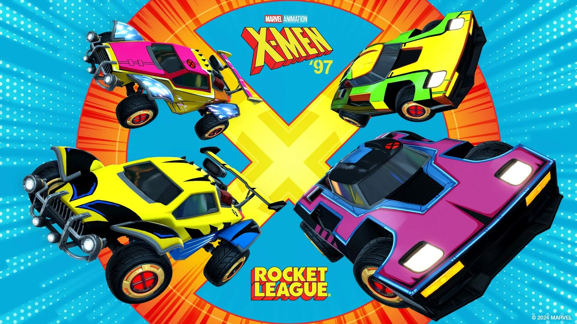 Событие-кроссовер Rocket League и «Людей Икс '97» пройдёт до 7 мая - изображение обложка