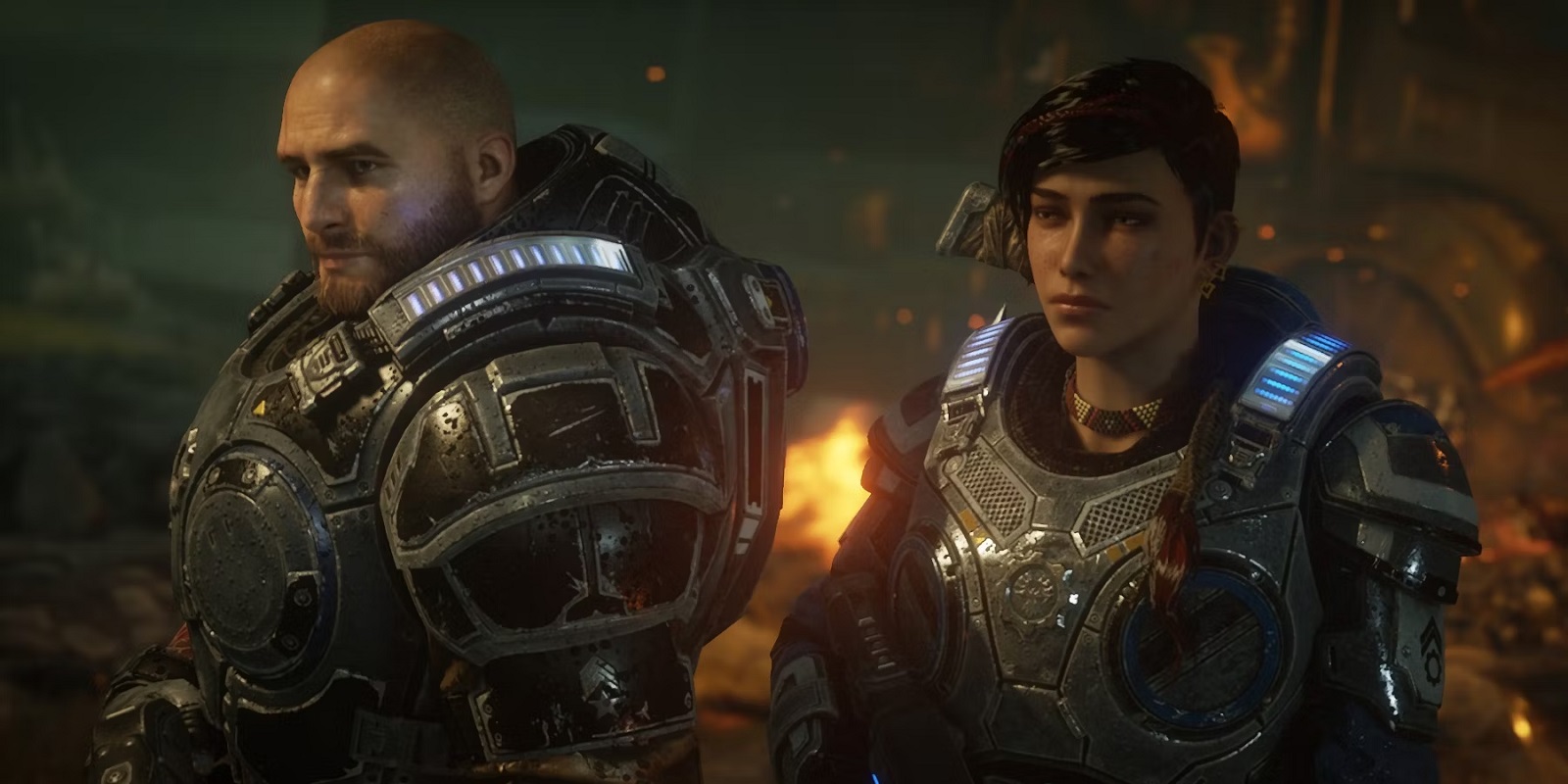 Обложка: скриншот игры Gears 5