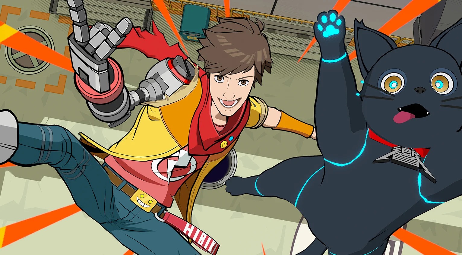 Обложка: скриншот из Hi-Fi Rush