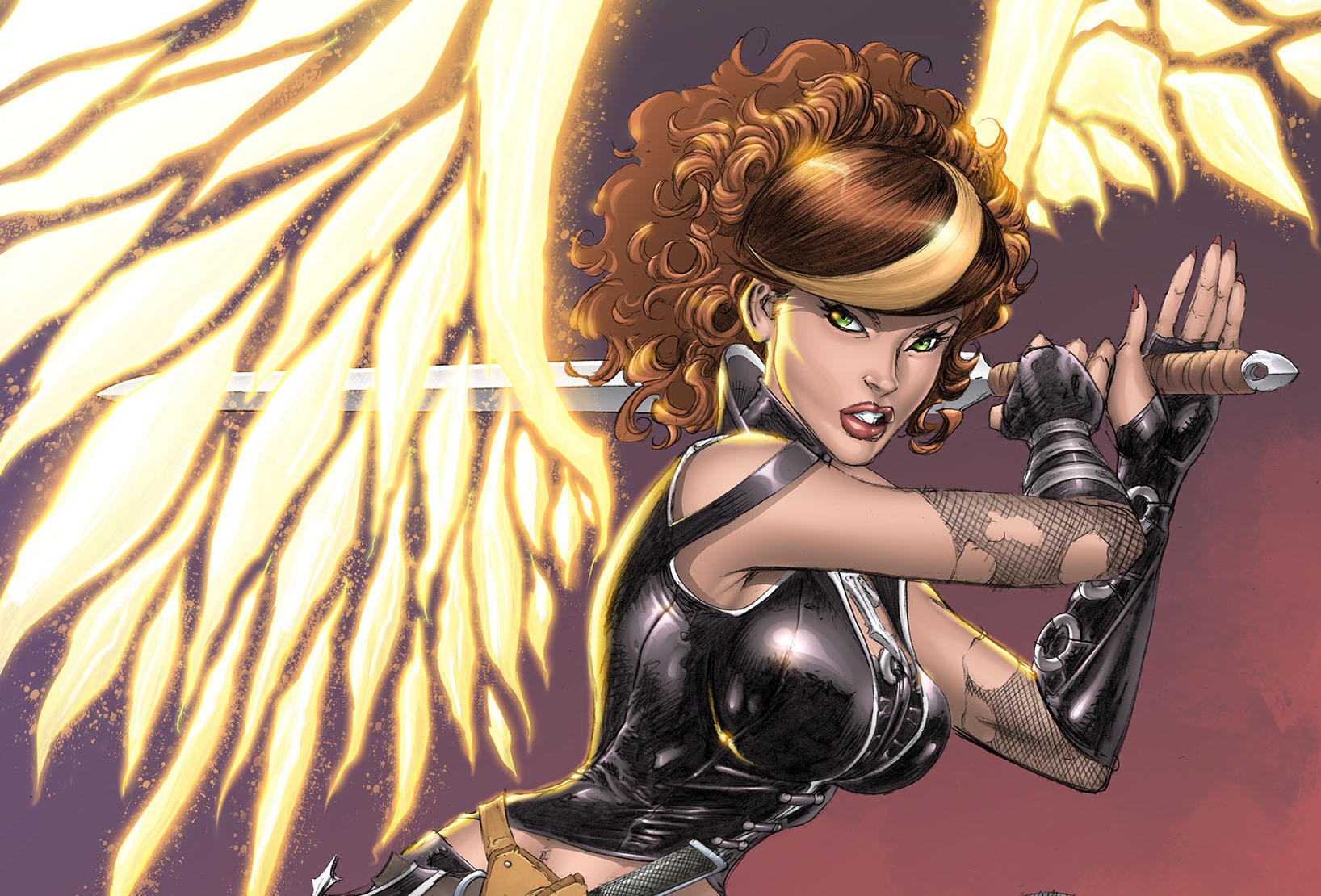 Обложка: комикс Avengelyne