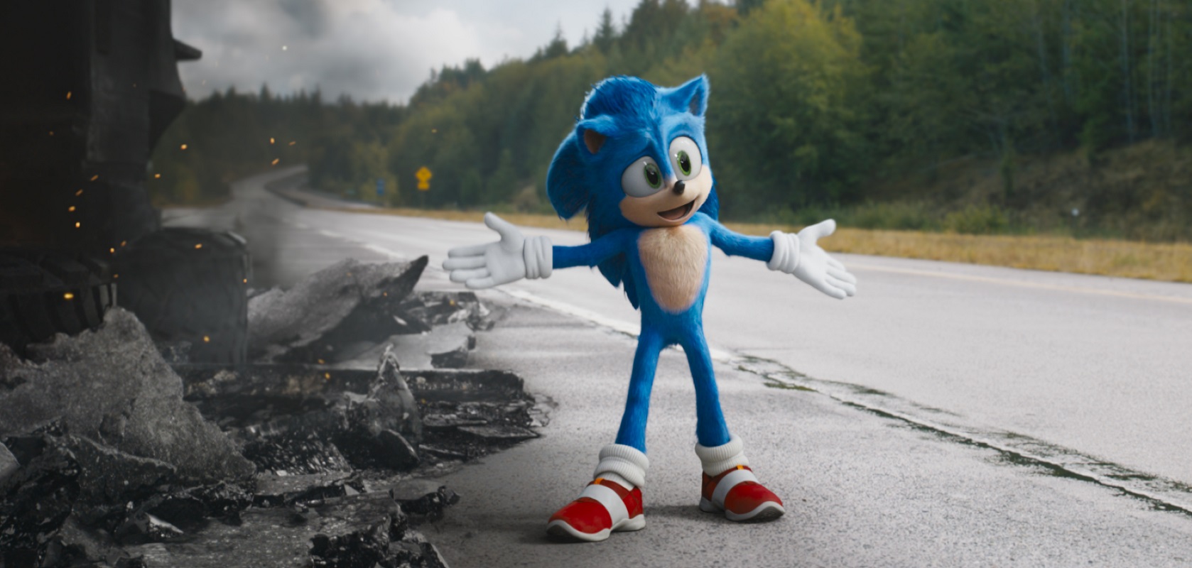 Обложка: «Соник в кино»