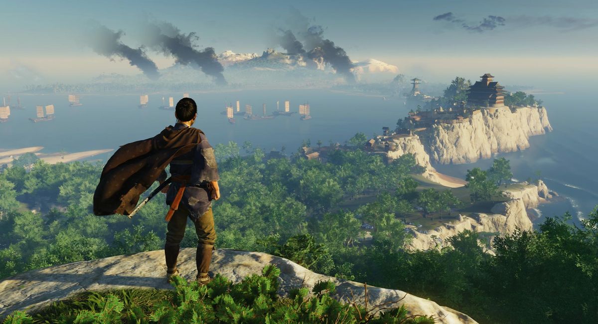Обложка: скриншот Ghost of Tsushima
