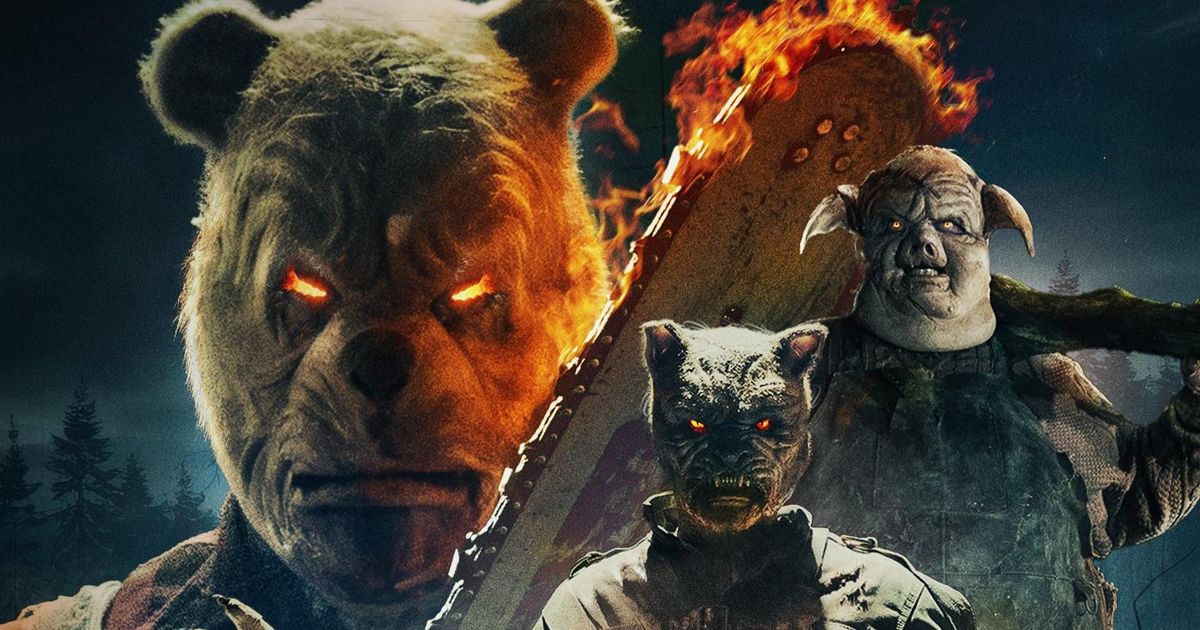 Обложка: ​постер фильма «Винни-Пух: Кровь и мёд 2»