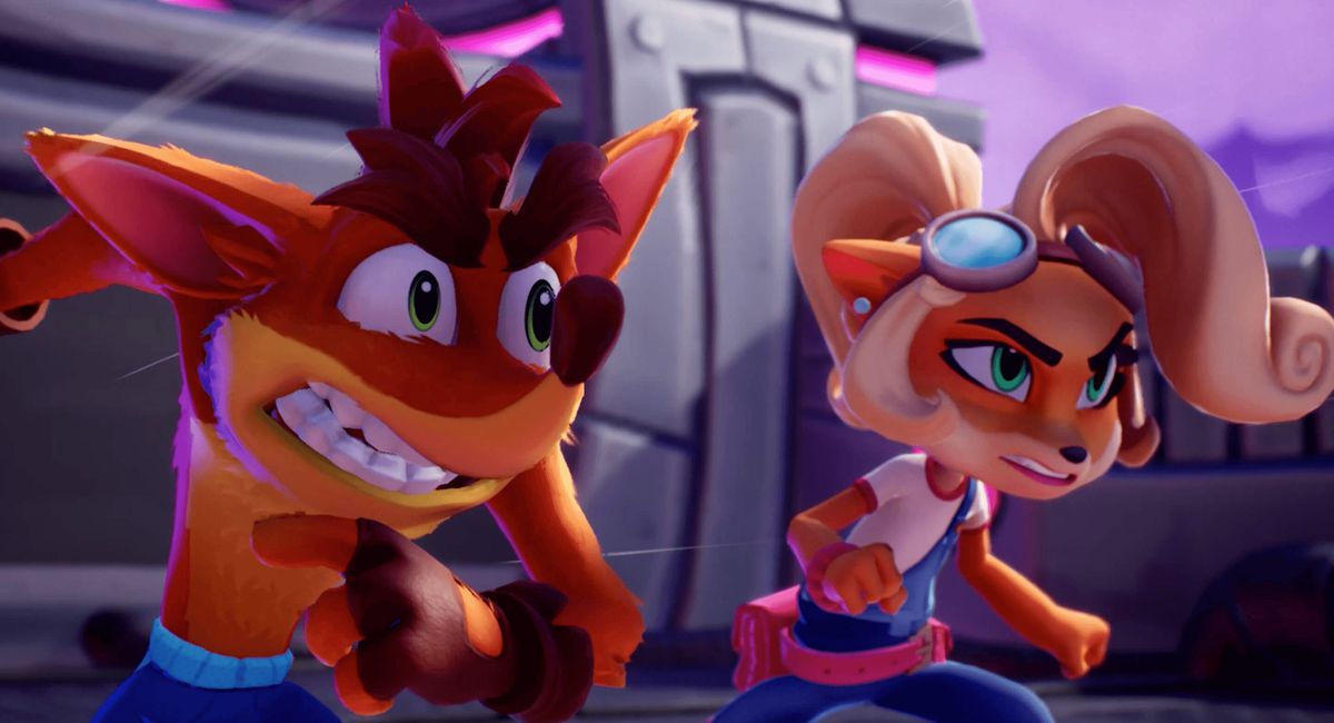 Обложка: скриншот Crash Bandicoot 4