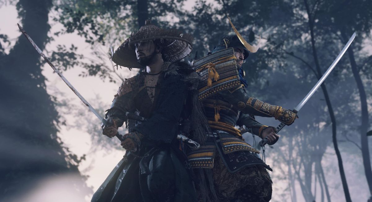 Обложка: скриншот Ghost of Tsushima