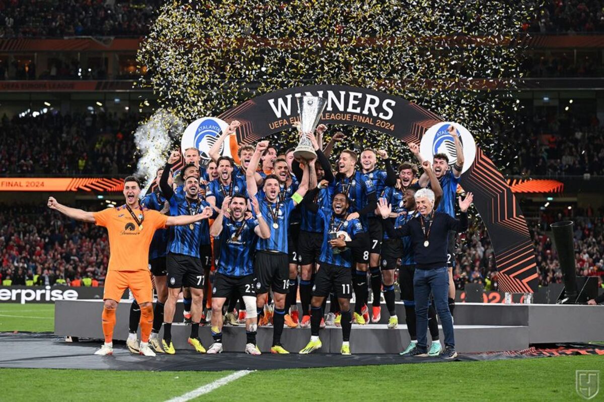 Обложка: «Аталанта» – победитель Лиги Европы 2024 года